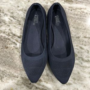 Market & Spruce Navy Flats